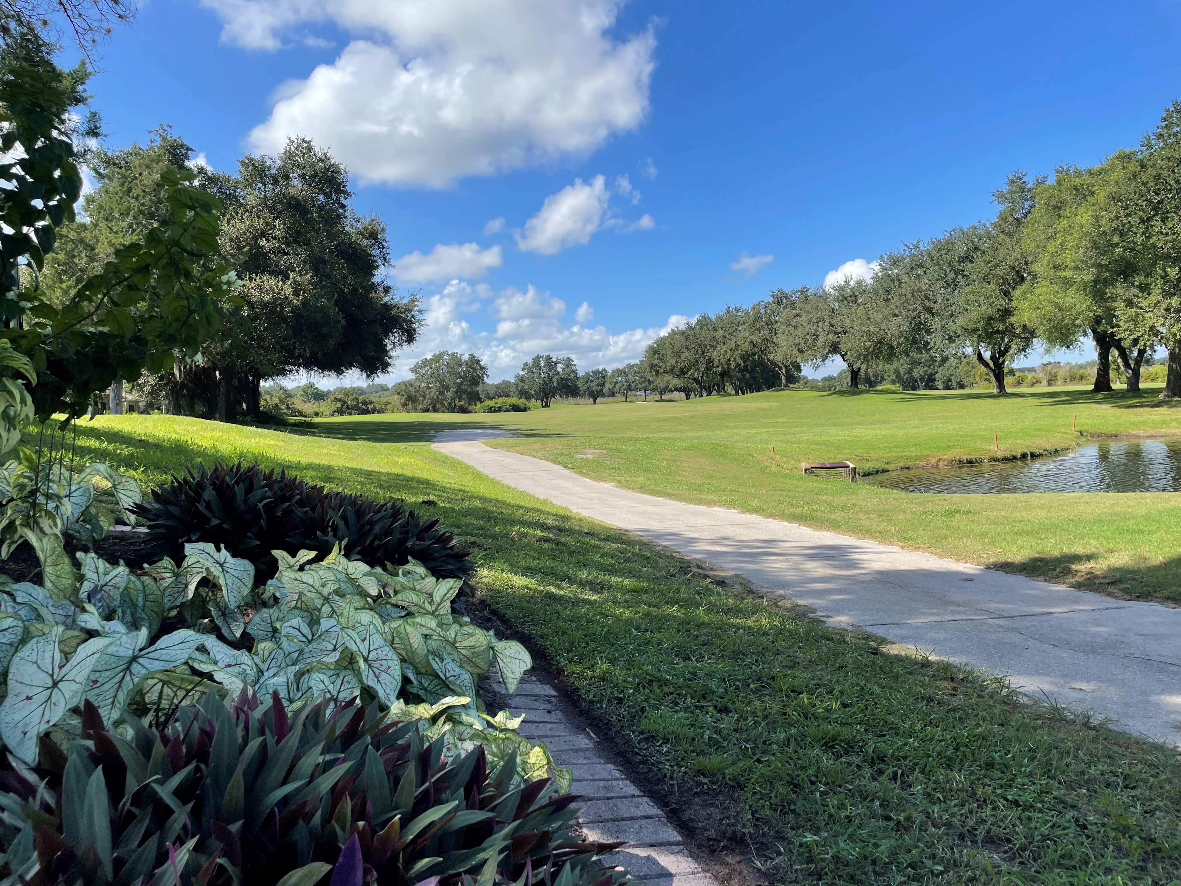 Fairway Path on golf course